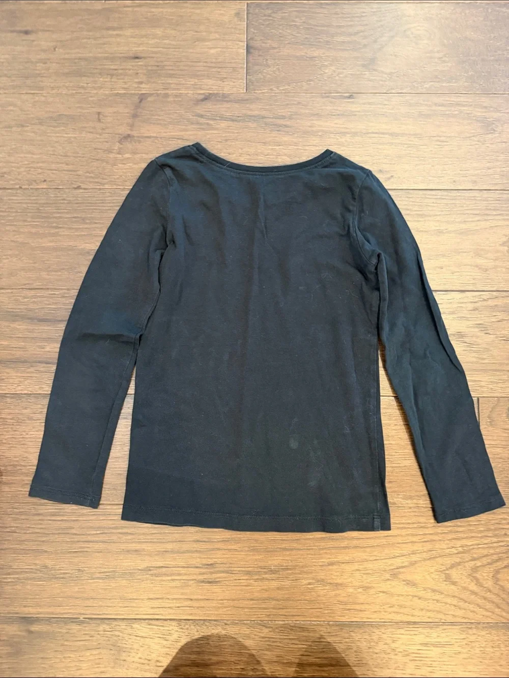 Carter's Black Long-Sleeve 'Selfie All Day Chat All Night' Tee Size 6 - C45-089
